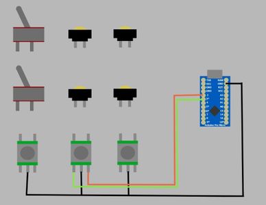 Creating a Schematic for Your Button Box