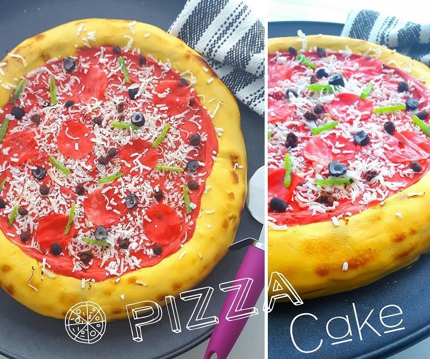Supreme Pizza Cake