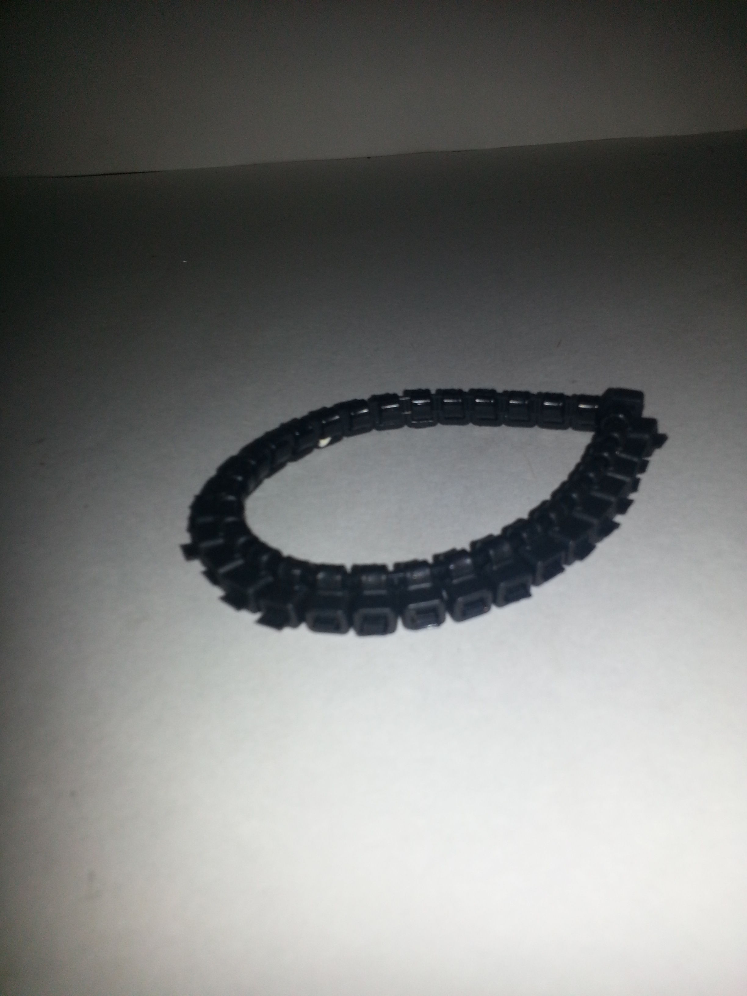 designer zip tie bracelet