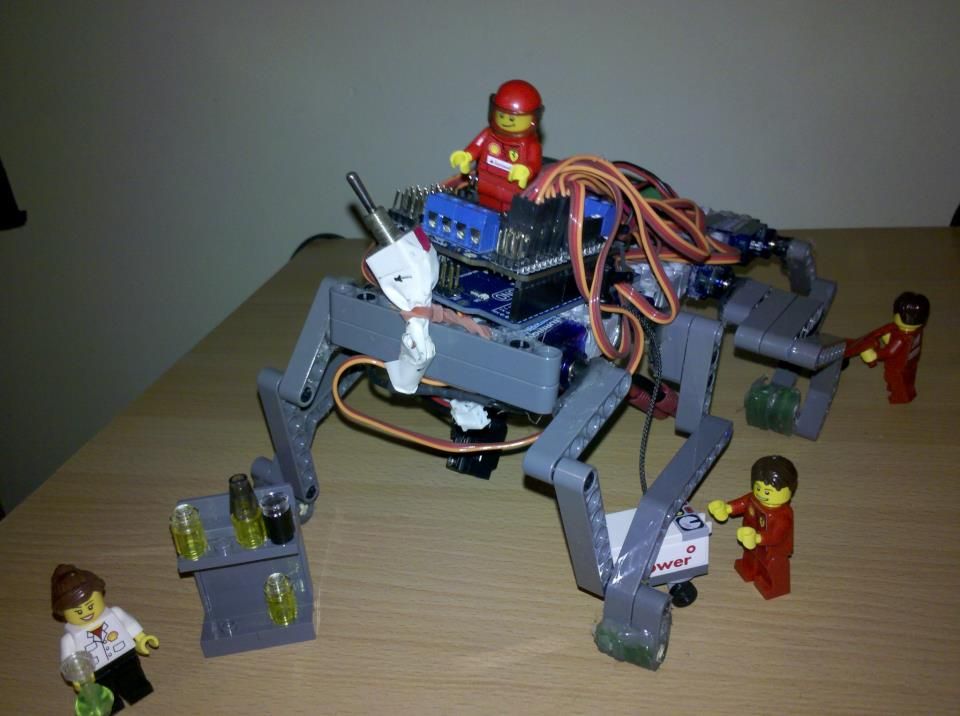 Lego Quadruped Robot