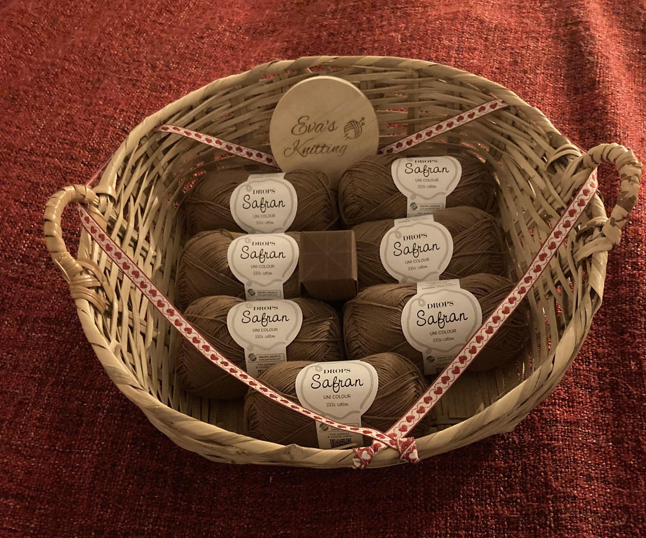 Personalized Gift Basket for Knitting 12 Steps Instructables