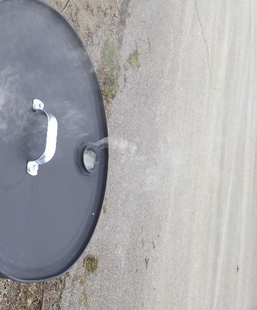 Low cost, no weld 55 gallon drum smoker