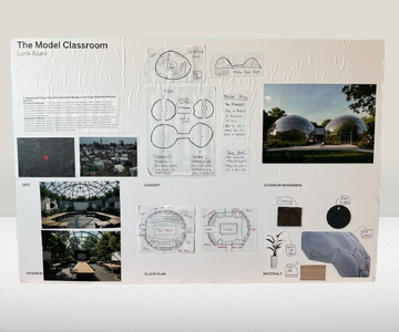 Temporary-Modular Classroom Setting in the D.R.O.C