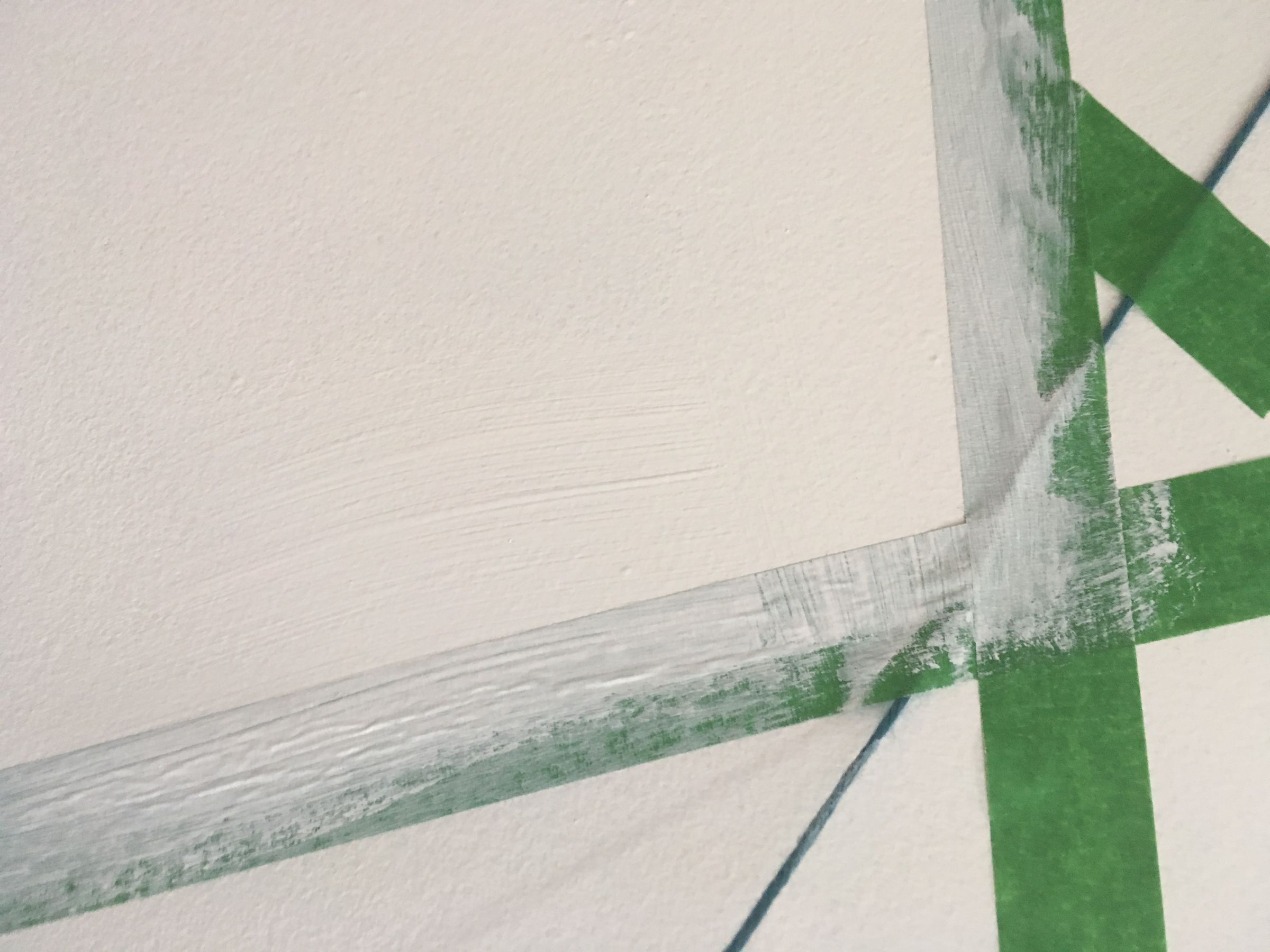 Painting a Chevron Pattern on Sloped Ceilings/Walls 5 Steps (with