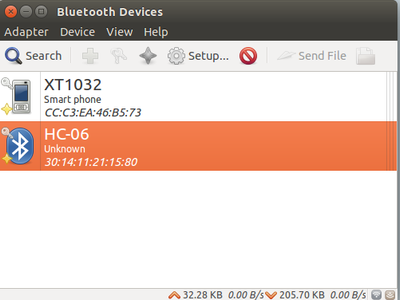 Communicate Via Bluetooth