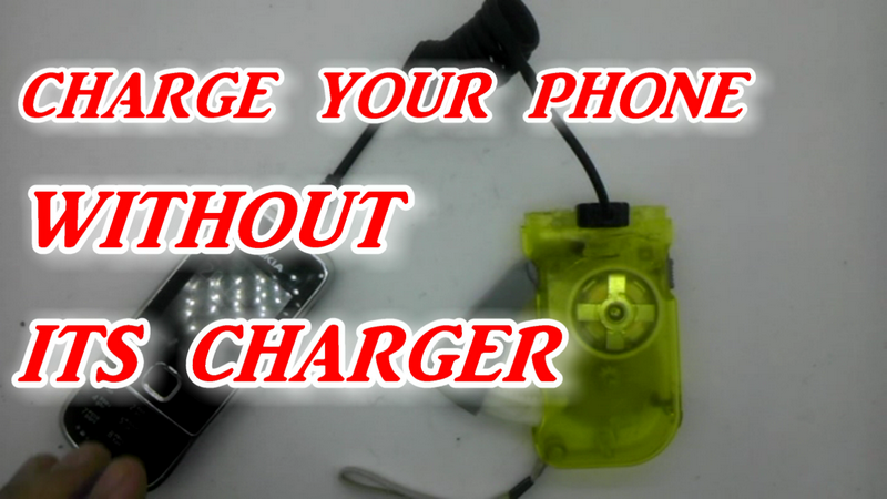 Charge Your Phone Without Its Charger
