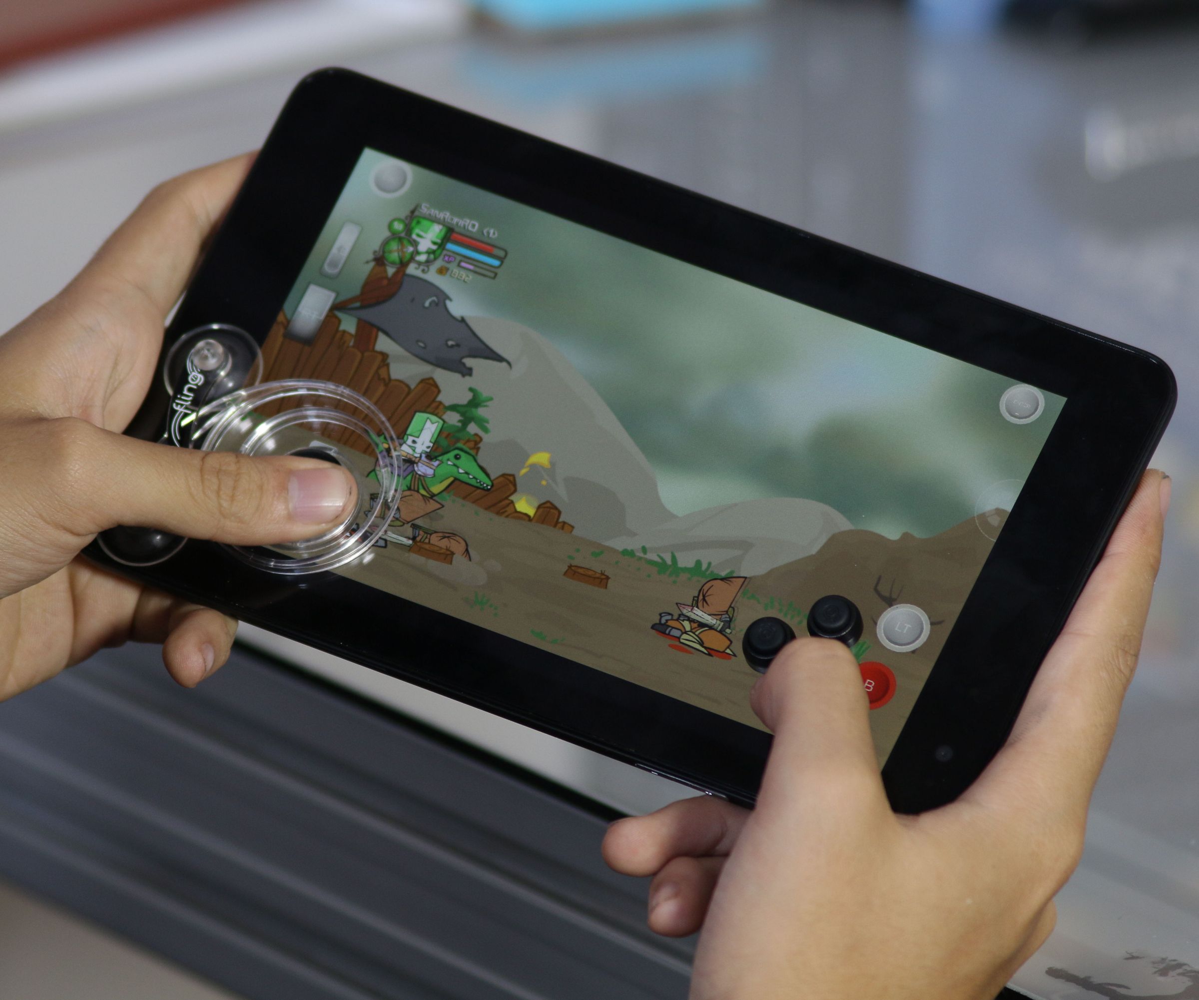 Enhancing GestureWorks Gameplay Virtual Controls