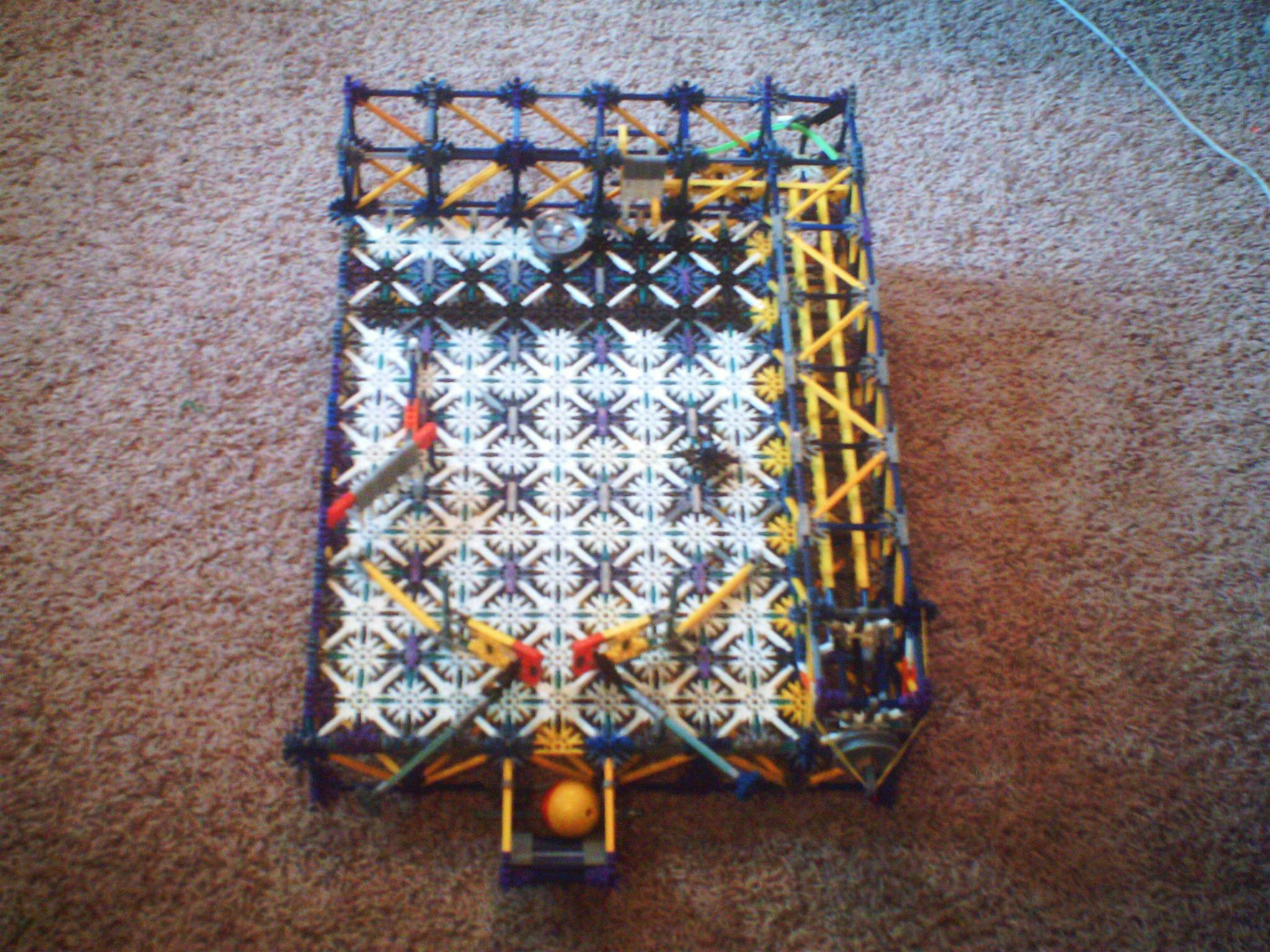 K'nex pinball machine.
