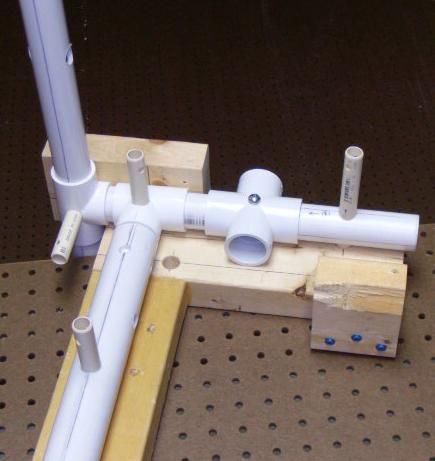 Gray Hoverman TV Antenna Plastic Frame Assembly