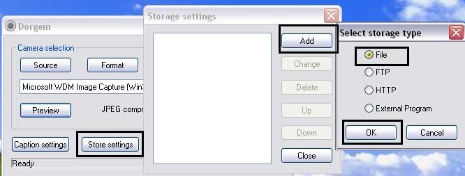 Store Setting
