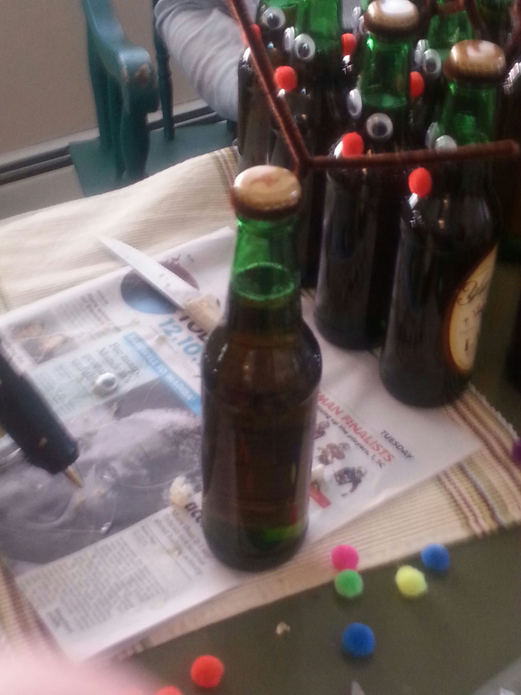 Bottle Reindeer