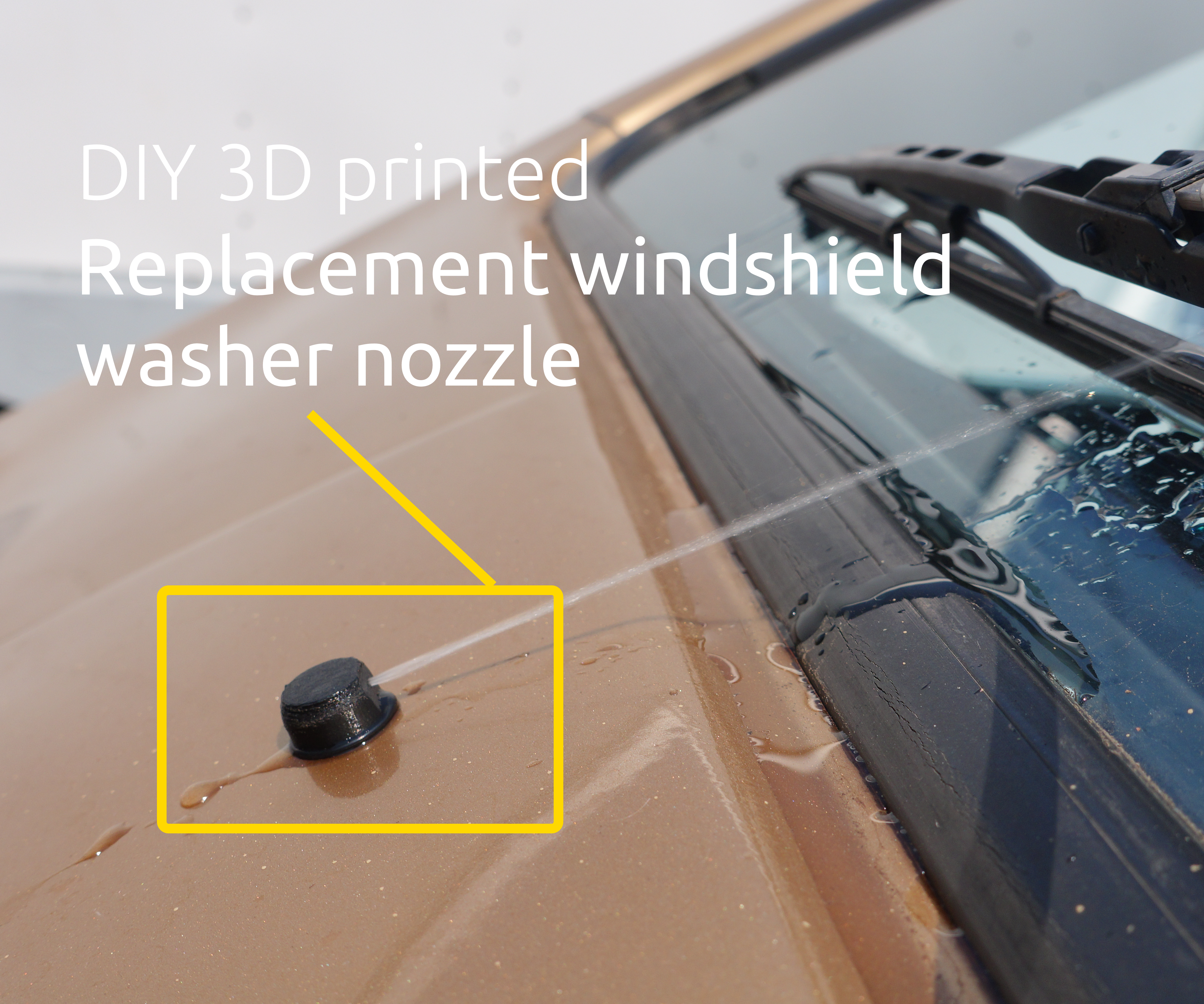 How To Adjust Windshield Washer Nozzles