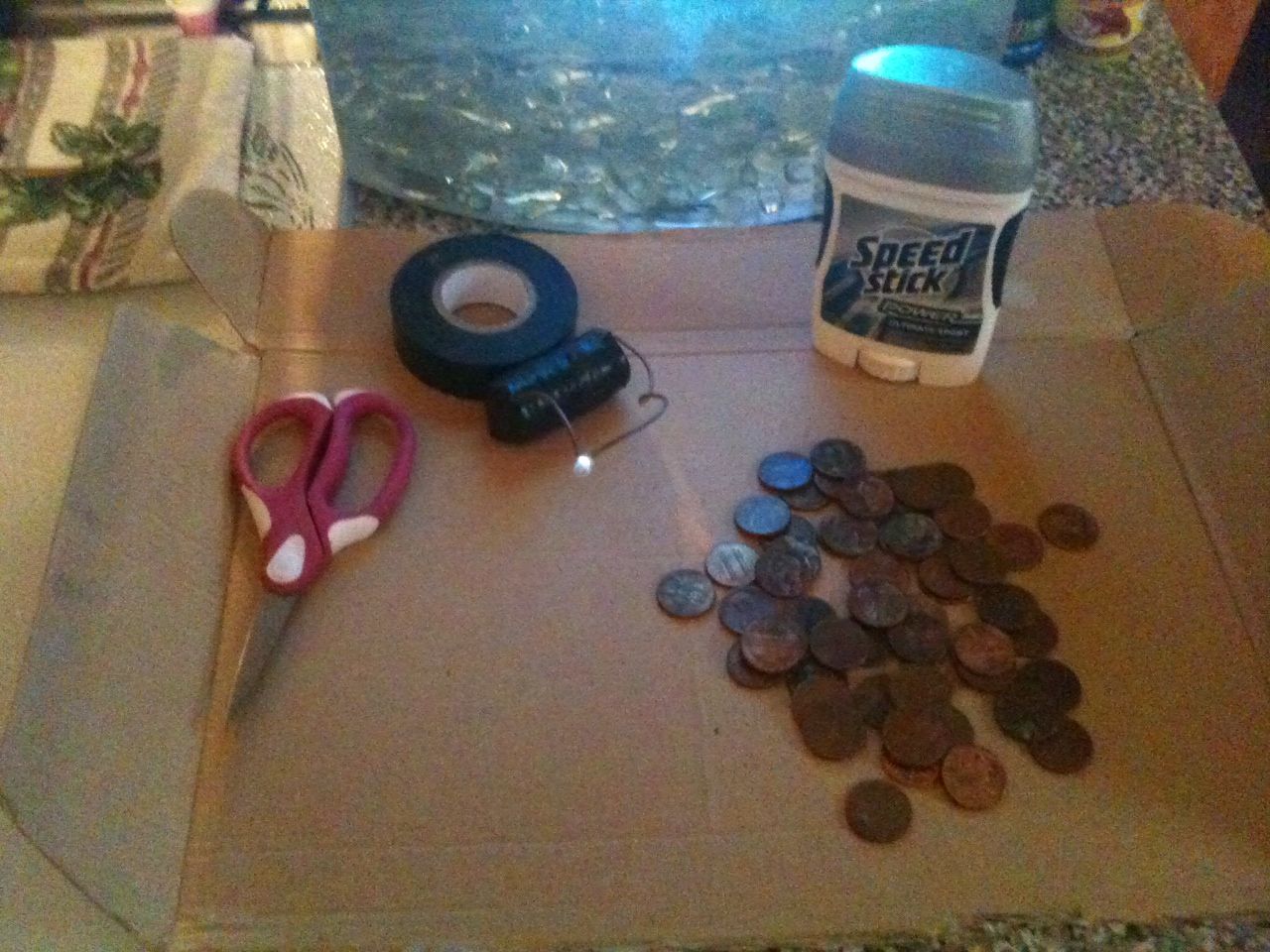 Battery From Deodorant & Pennies (rechargeable)