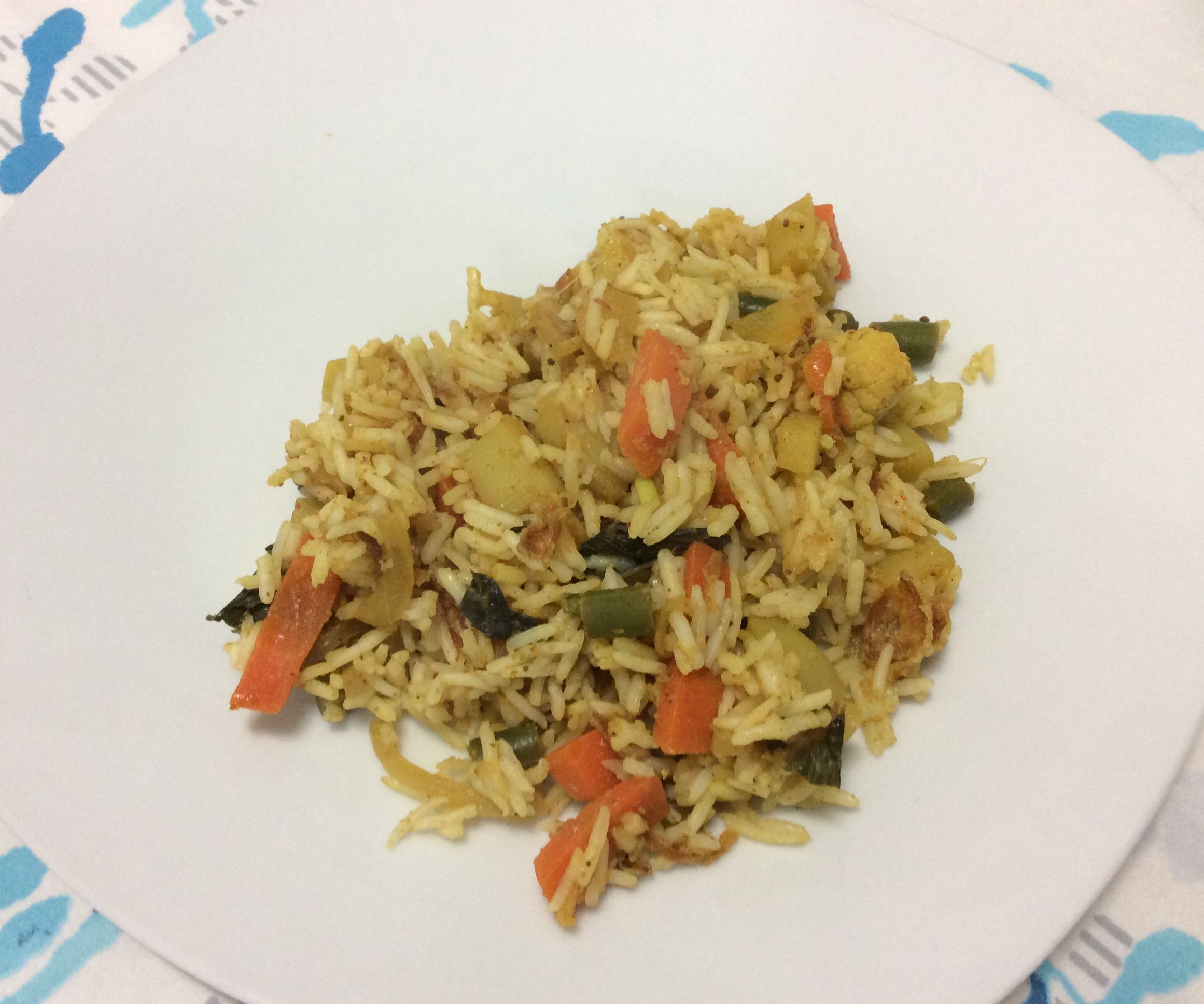 Vegetable Dum Biriyani