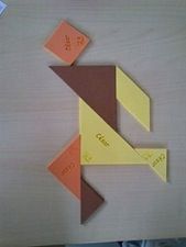 Tangram En Goma Eva