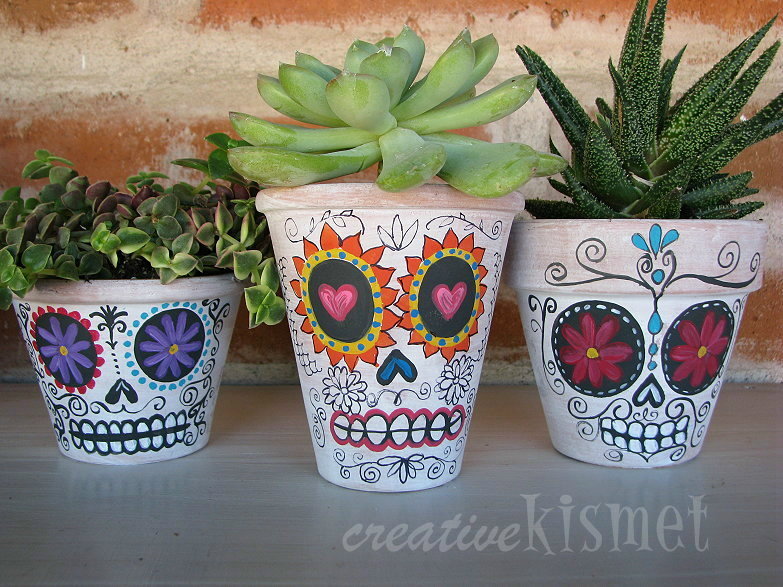Day of the Dead Planters.
