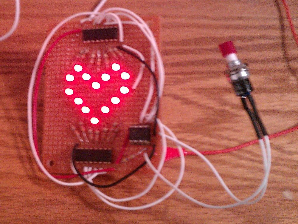 Animated LED Heart
