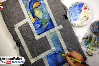 Diy Simple Fabric Painting On Dress 9 Steps With Pictures