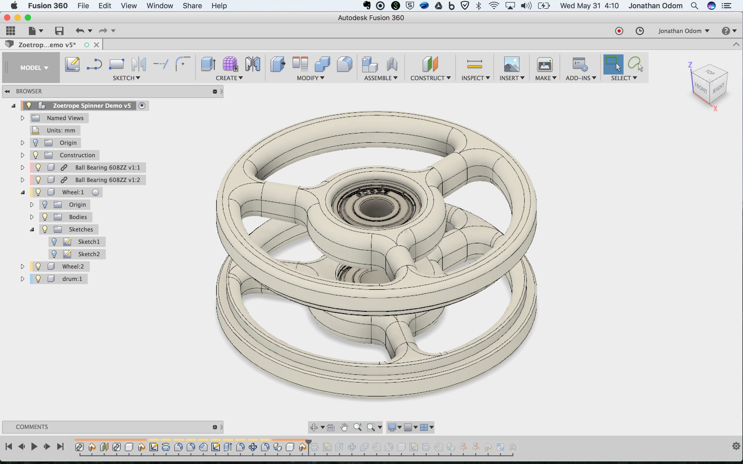 Zoetrope Fidget Spinner 10 Steps (with Pictures) Instructables