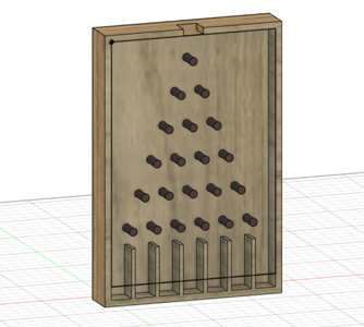 Wooden Plinko Board