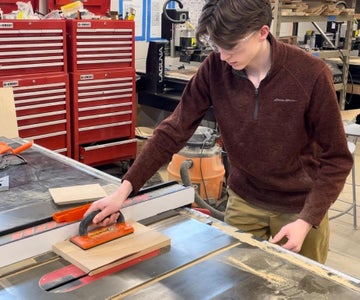 Cut Pieces Out of Wood