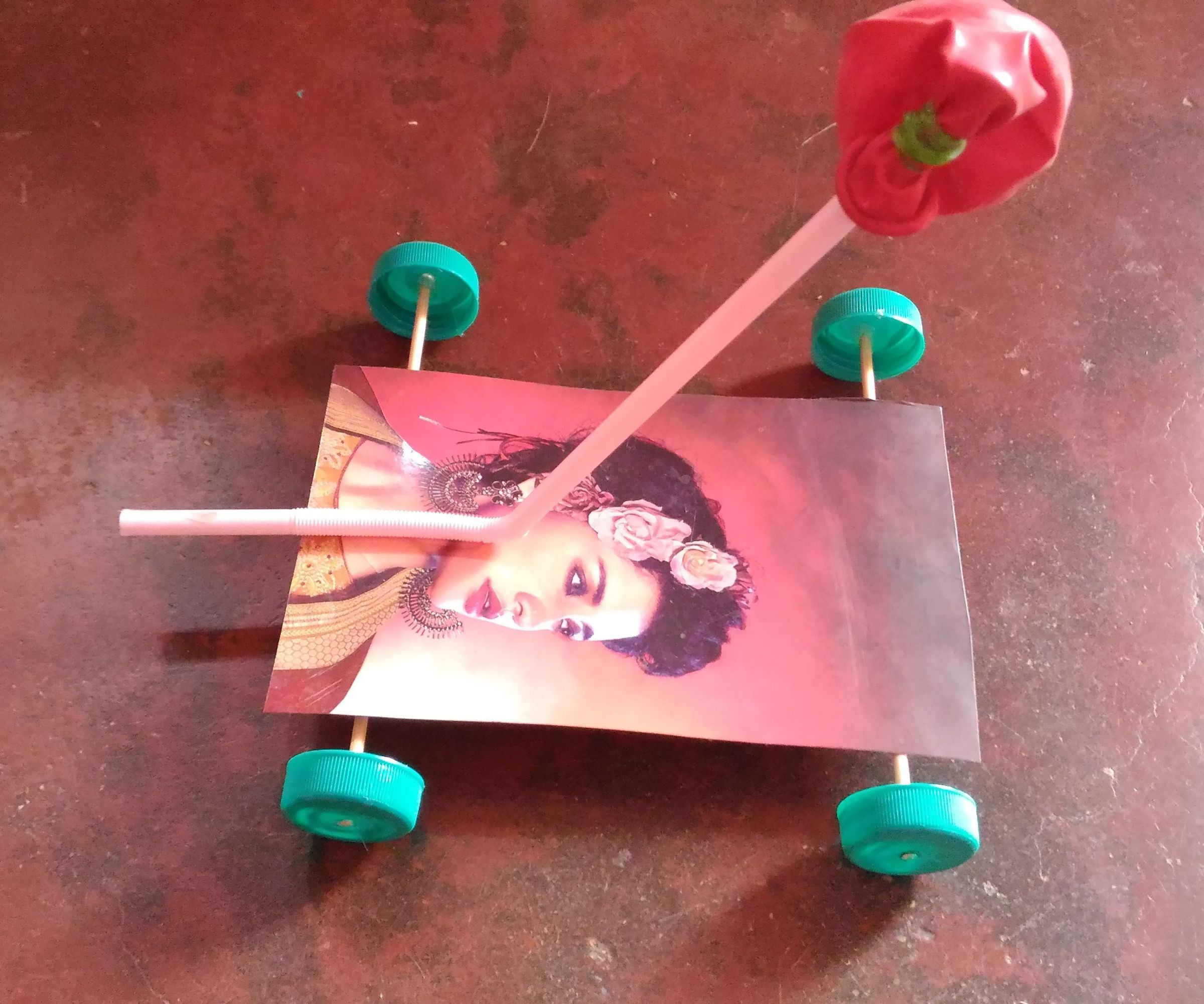 Baloon Toy Car