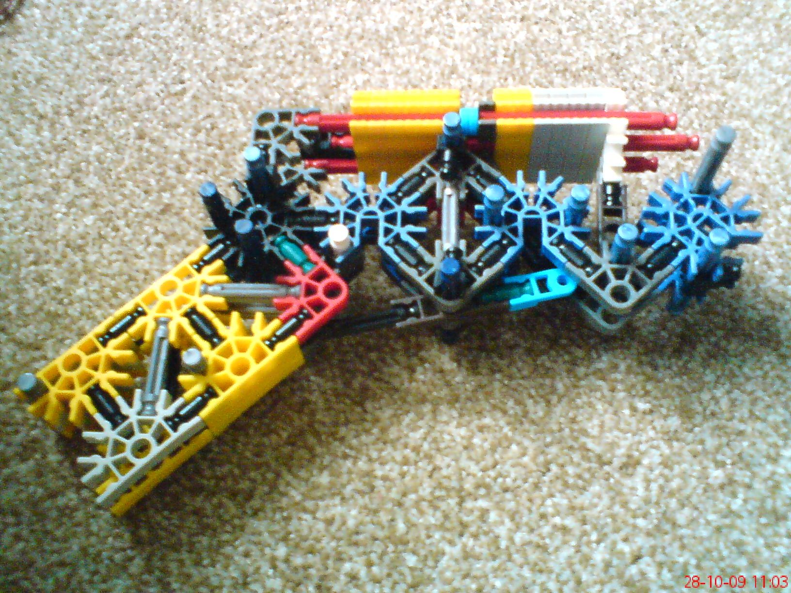 Knex 1-shot Pistol With Real Trigger