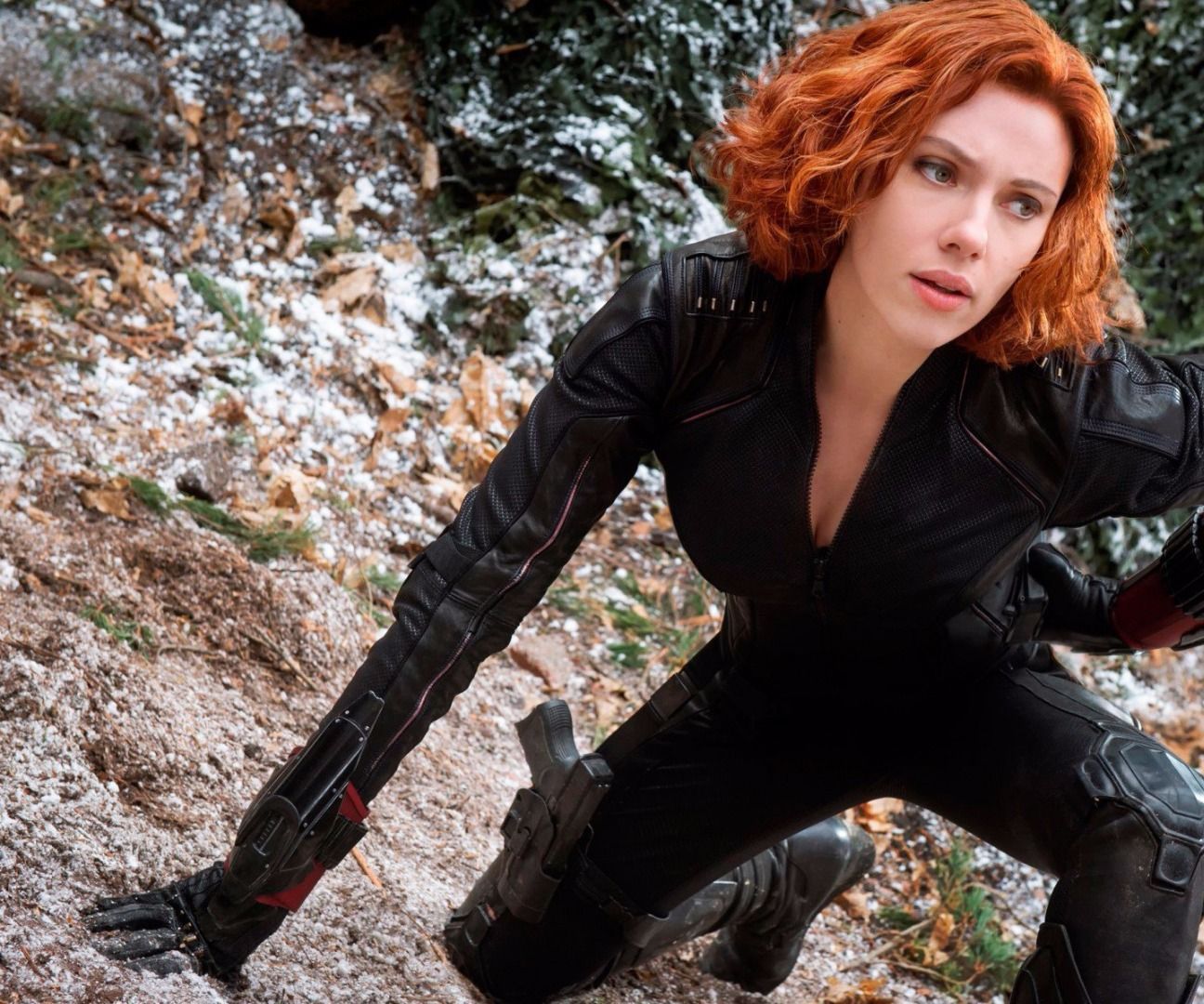 Scarlett Johansson Black Widow Jacket