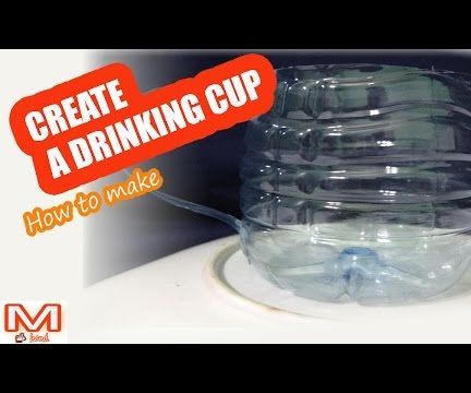 How to Create a Drinking Cup Using a Bottle 
