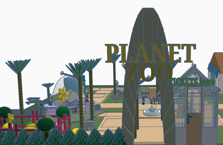 Landscape Architecture- TinkerCAD Zoo Design Project