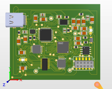 FPGA PCB Using ICE40 to Drive 64×64 LED Matrix