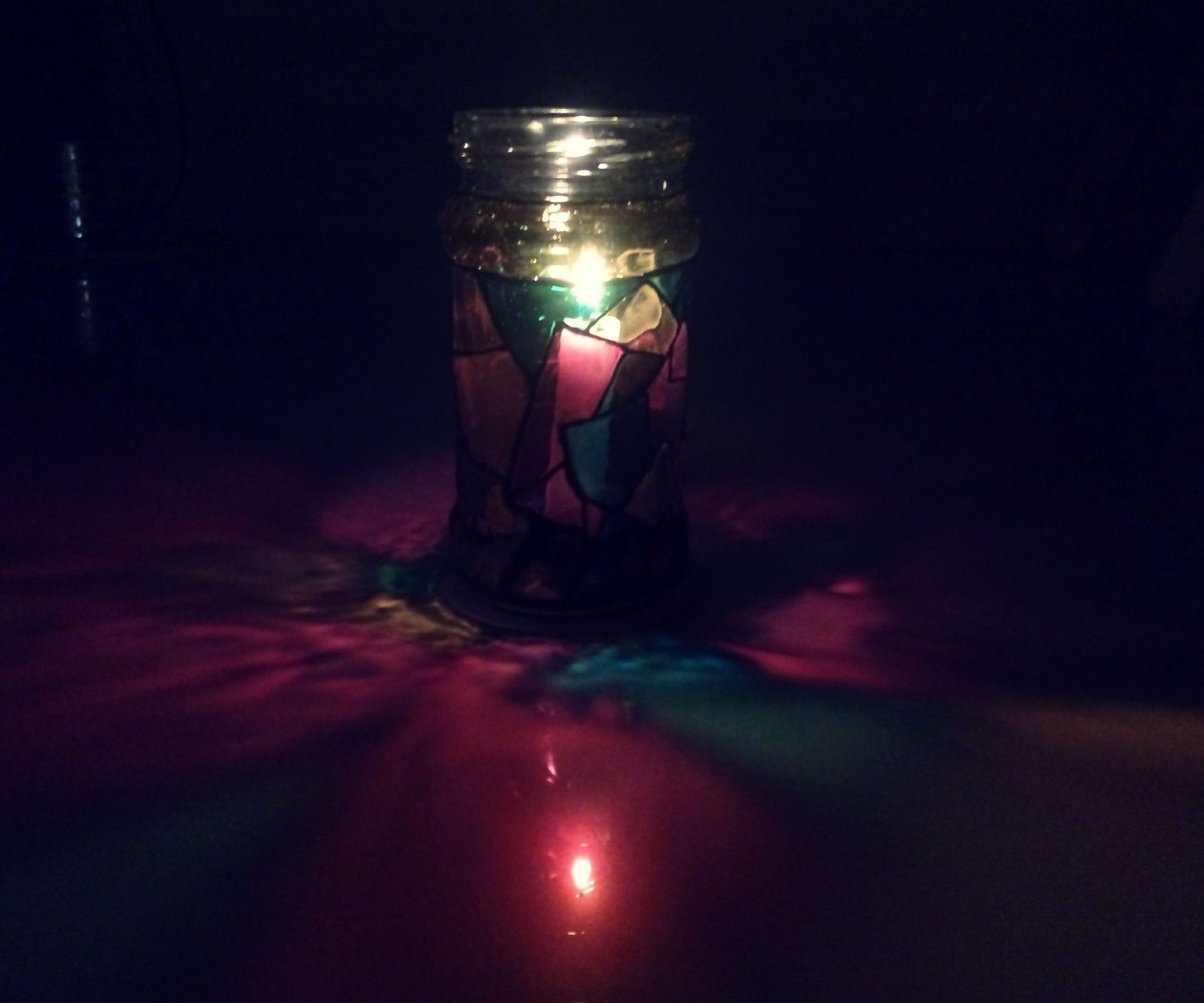 Candle Lamp DIY