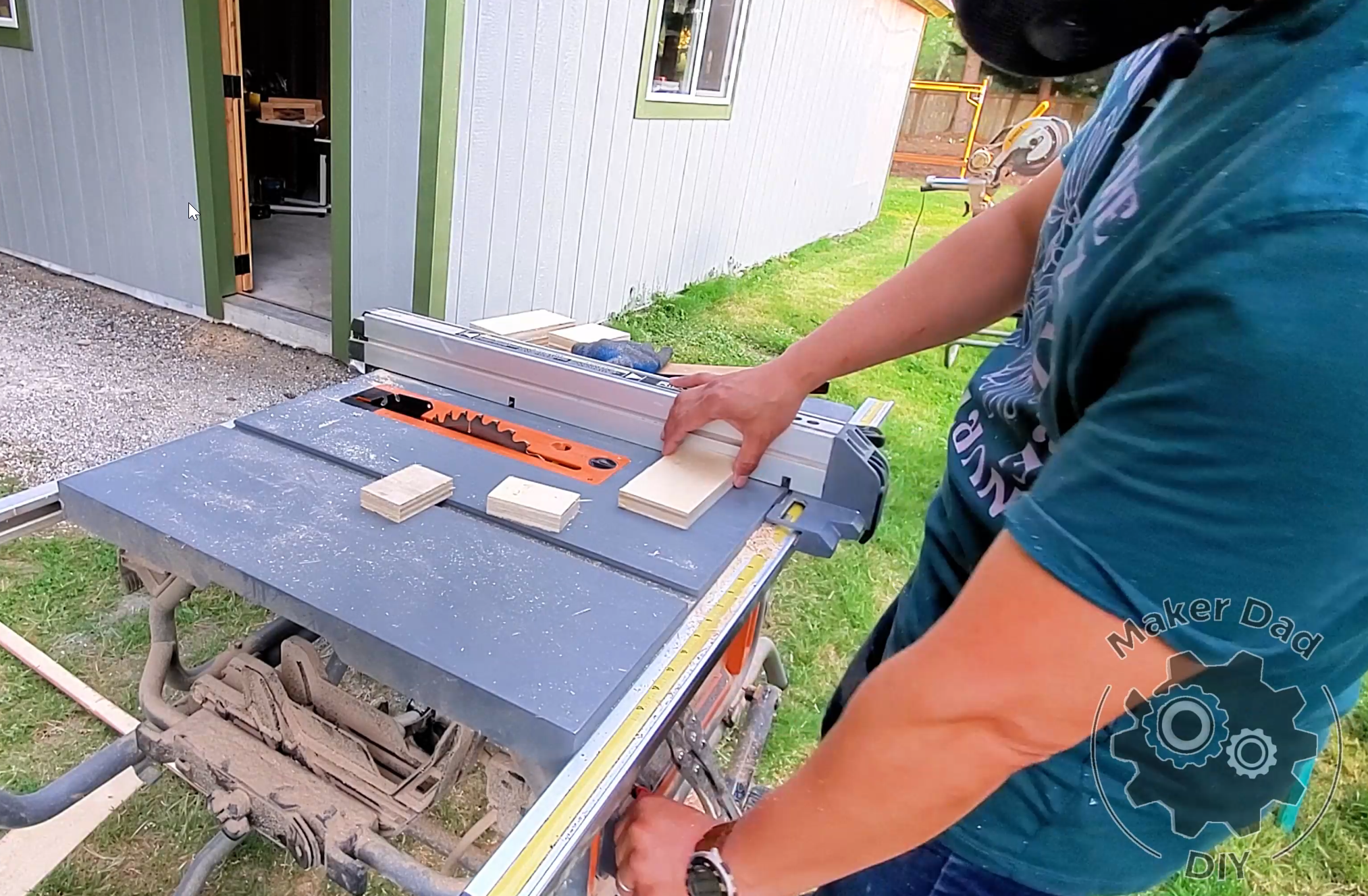 How to Make Dowels: Dowel Making Jig ( With Table Saw ) : 8 Steps (with ...