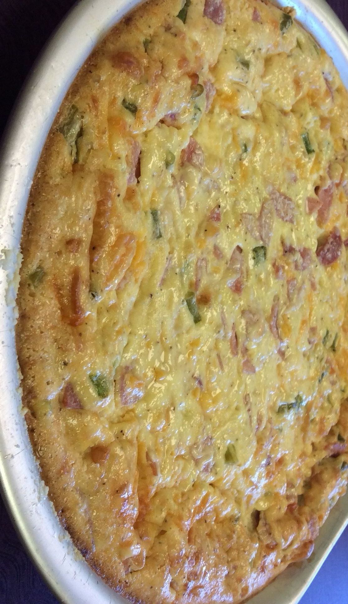 Eggcellent Ham and Cheese Pie