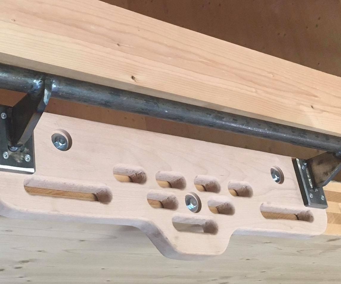 Hangboard With Pull-up Bar