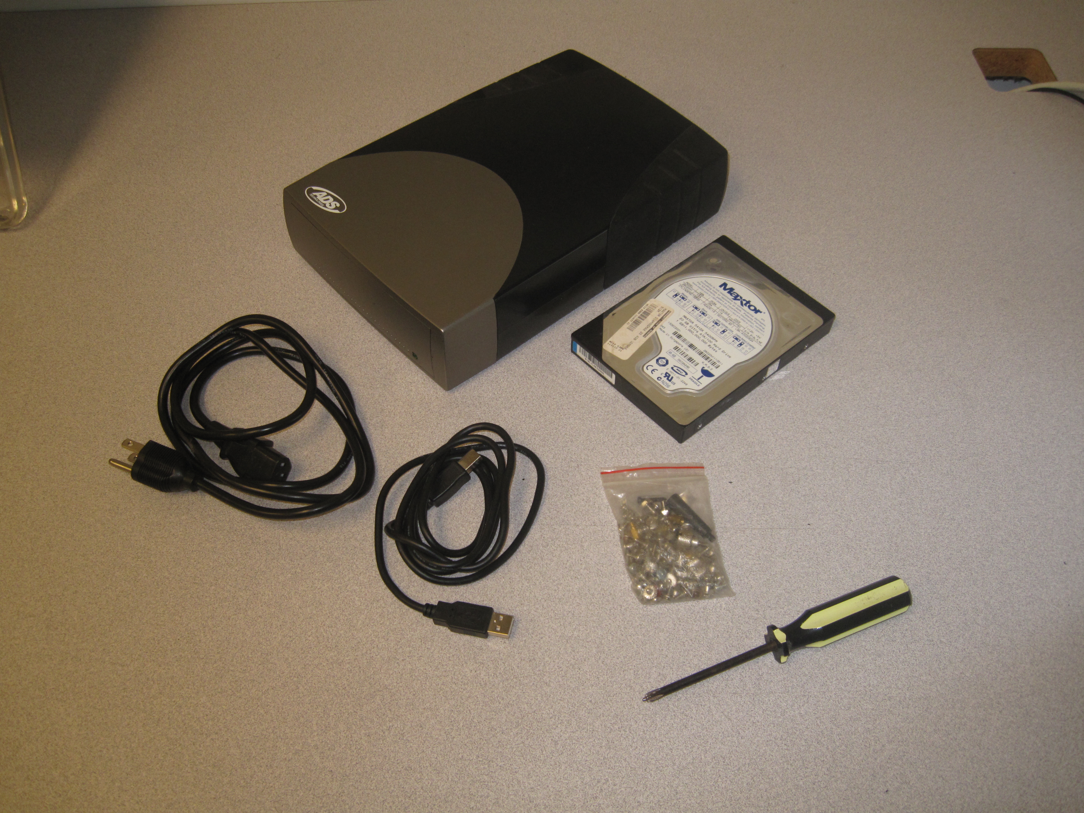 Assemble an External Hard Drive