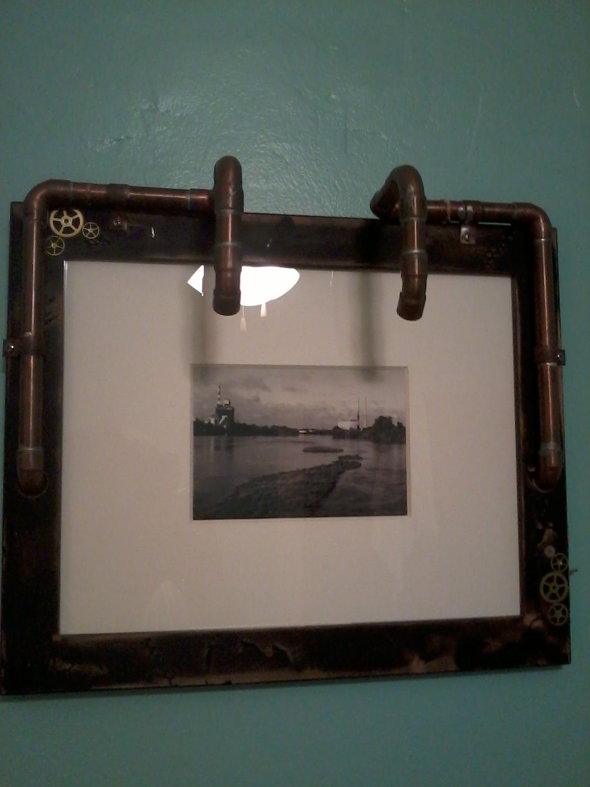 Steampunk Style Picture Frame