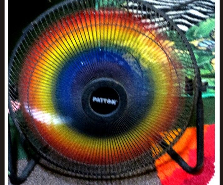 Easy Rainbow Fan Blades