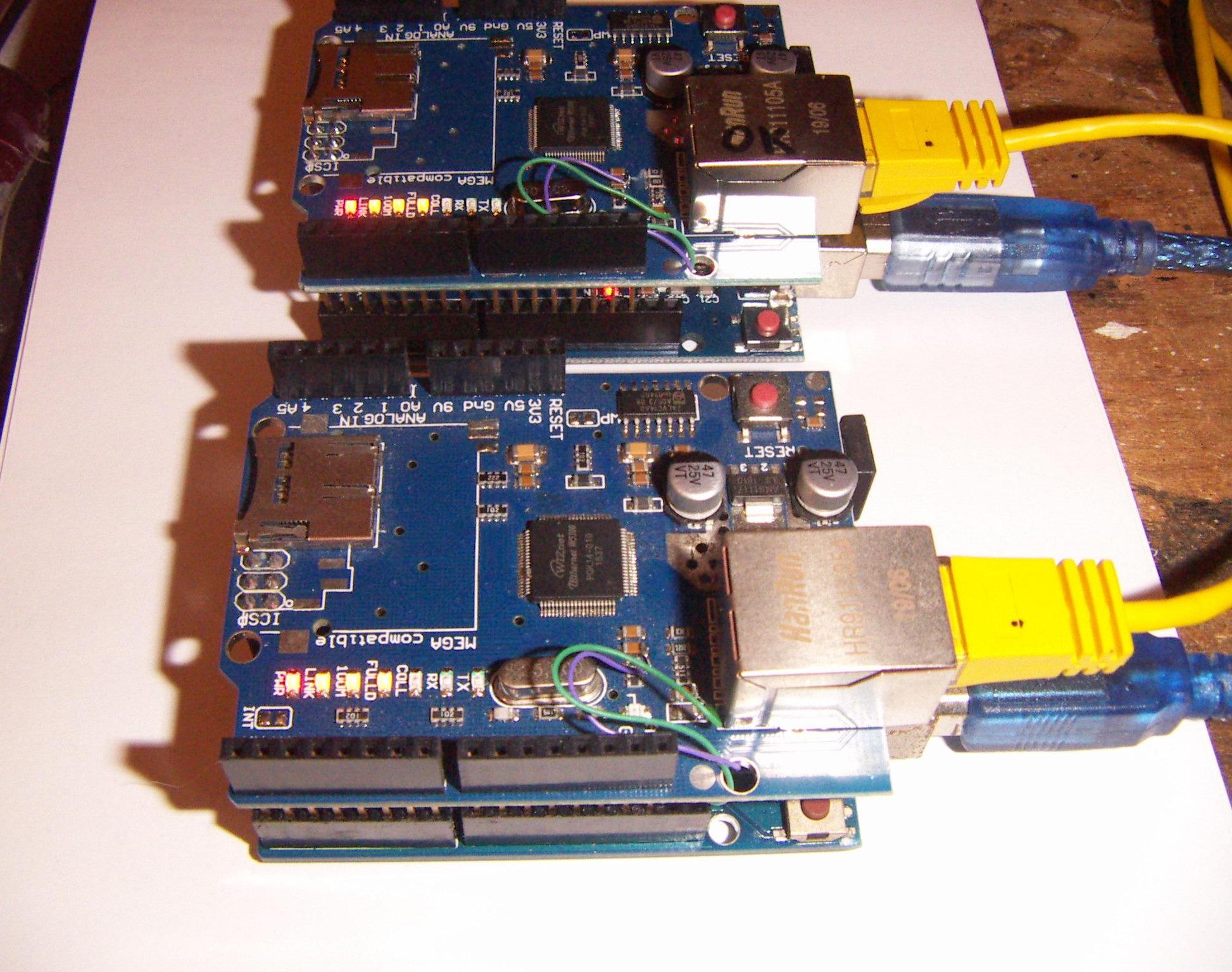 Arduino Serial Link Using Ethernet and UDP Packets : 3 Steps ...