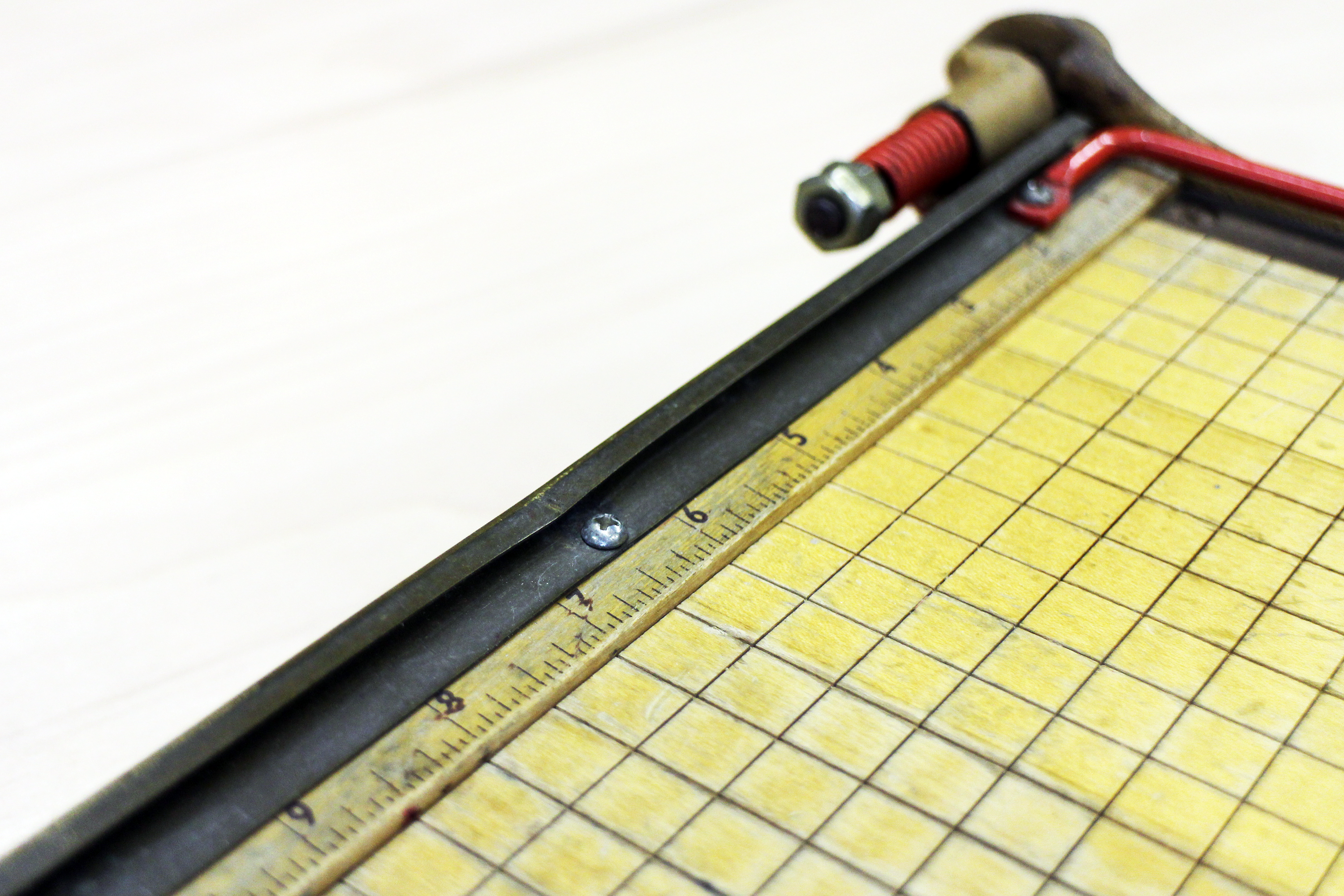 Restore Old Paper Cutter 14 Steps (with Pictures) Instructables