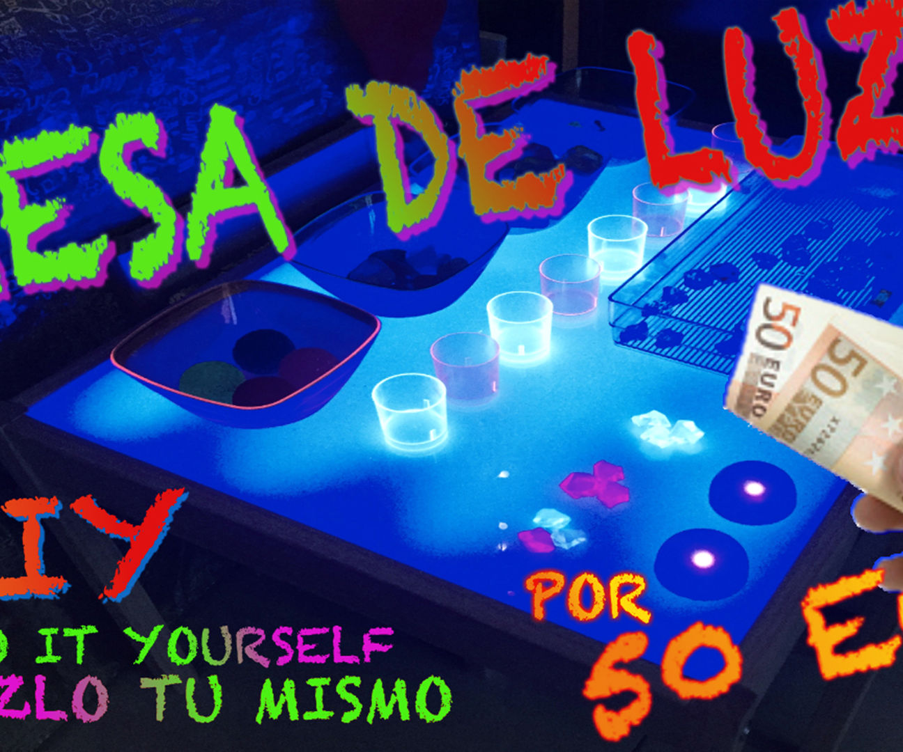 LED LIGHT TABLE - MESA DE LUZ LED