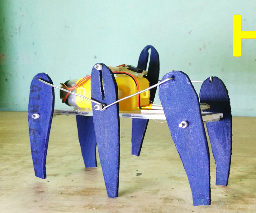 How to Make Six Legged Walking Robot - DIY Robot