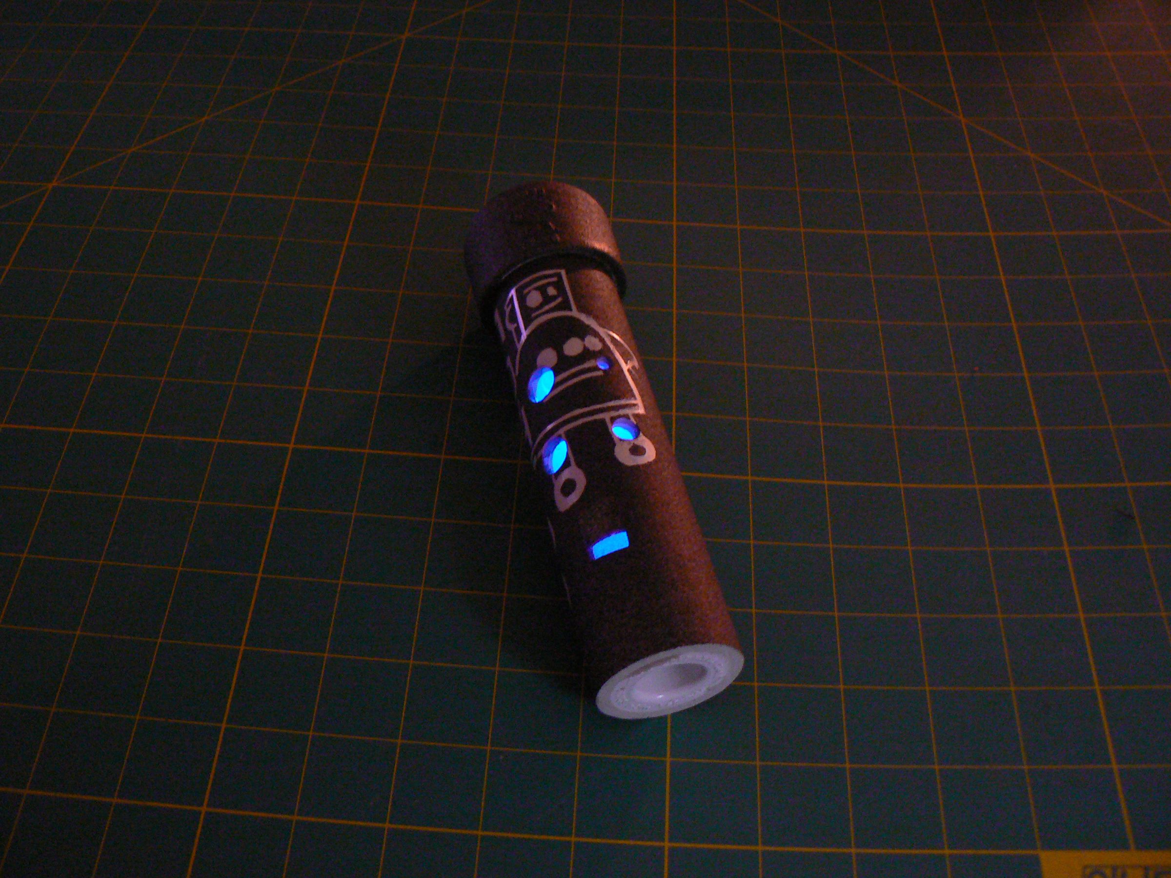 Multicolor Light Up Add on for the PVC Ocarina