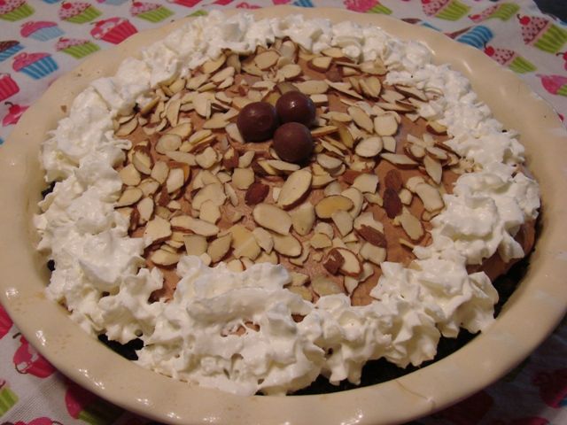 Boardwalk Malted Milk-Marshmallow Cream Pie