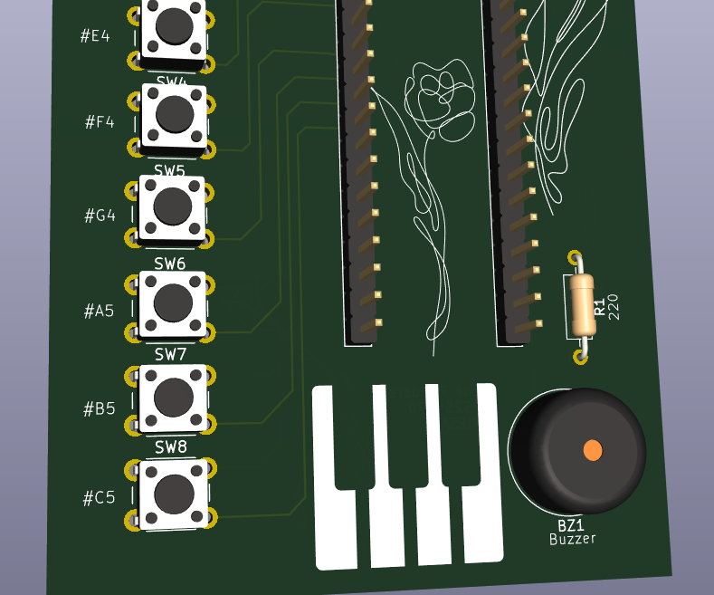 8-Button Piano With Raspberry Pi Pico 2W