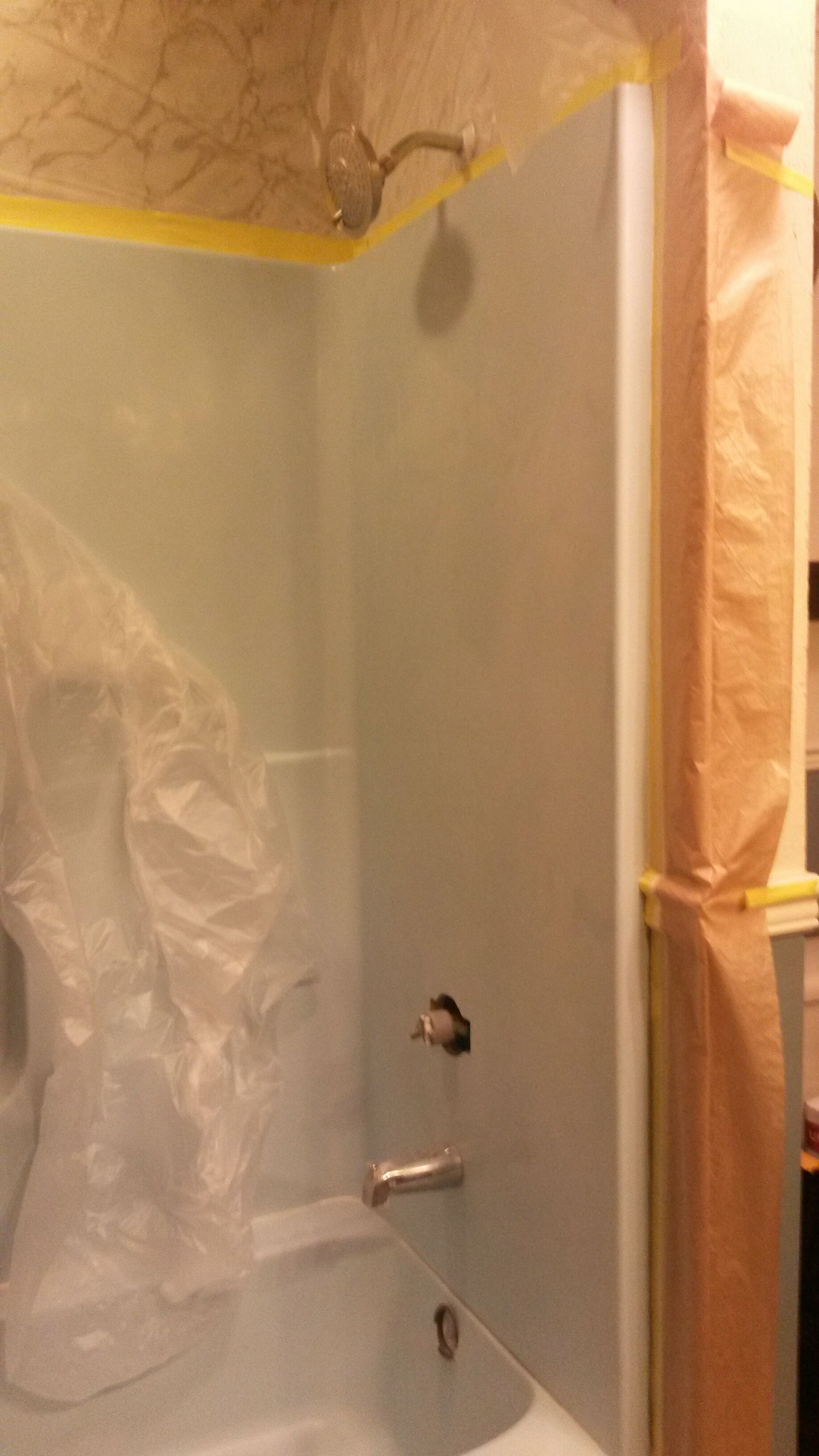 How to Repaint a Shower & Tub 6 Steps Instructables