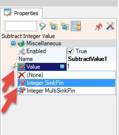 In Visuino Set Components