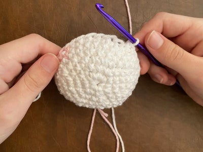 RD6-11: 1 SC in Each ST.