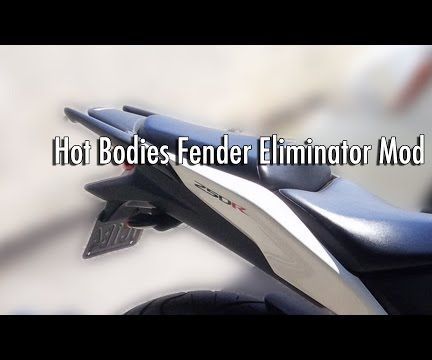 Install Hot Bodies Fender Eliminator on CBR250R
