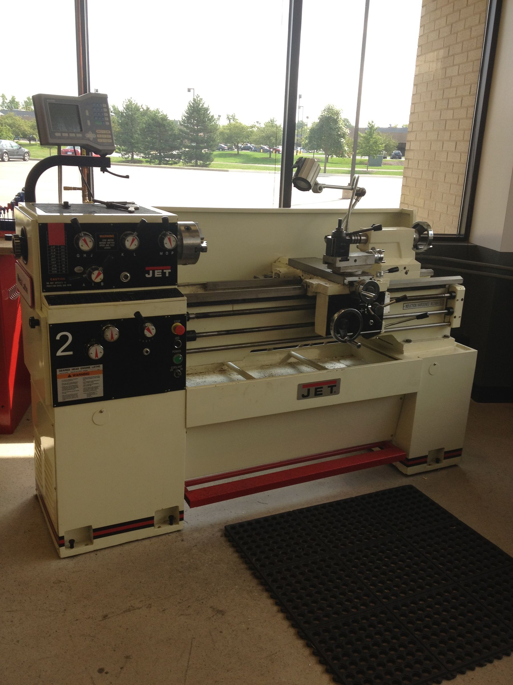 Lubrication of a Jet Lathe at TechShop